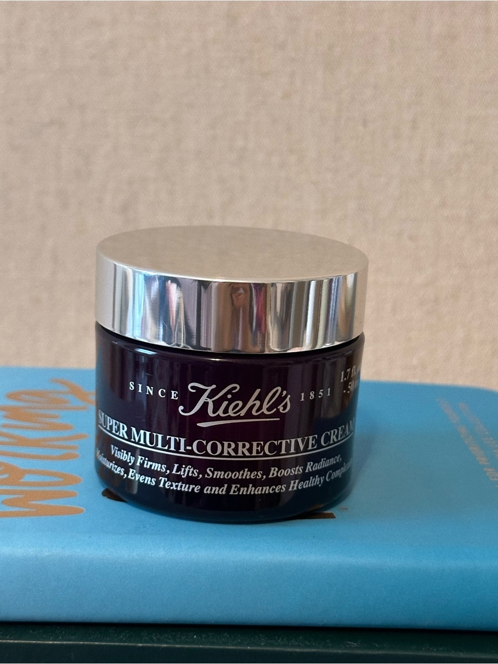 Kiehl's Super Multi-Corrective Cream - Plum Jar with Silver Lid